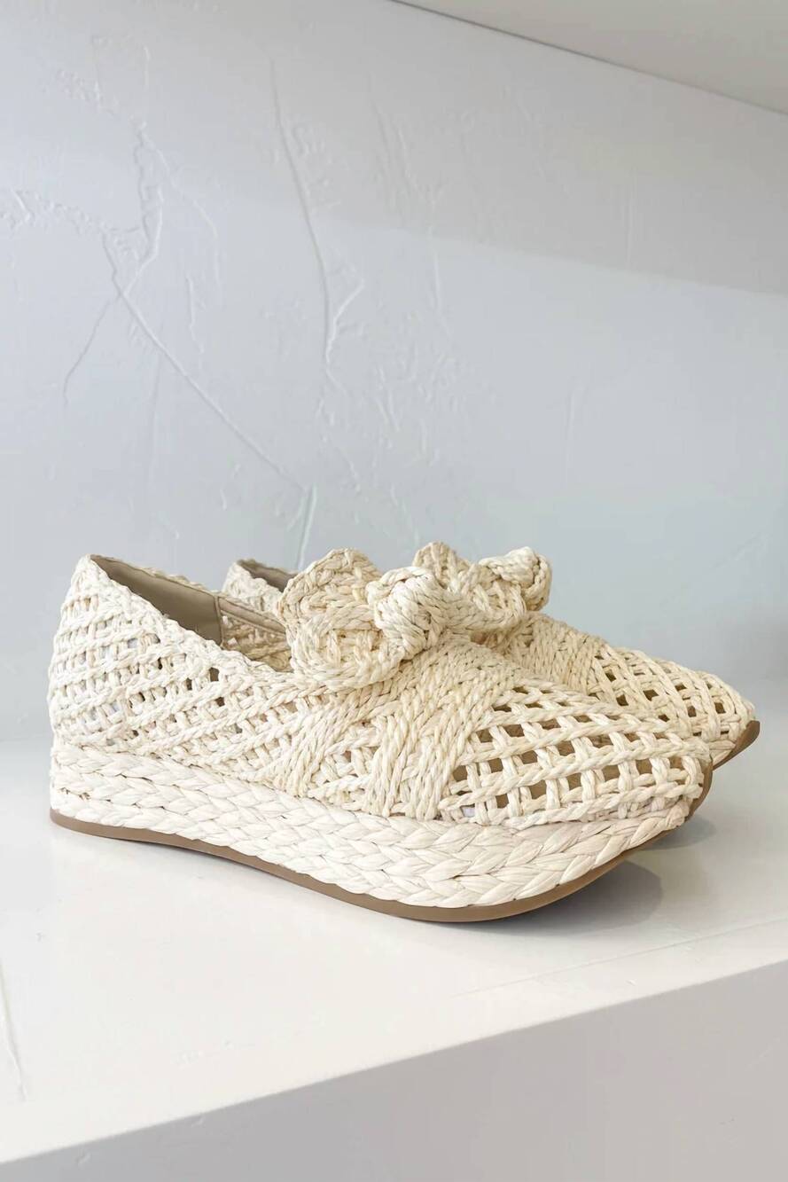 NEW MATISSE women's espanola platform loafer in natural